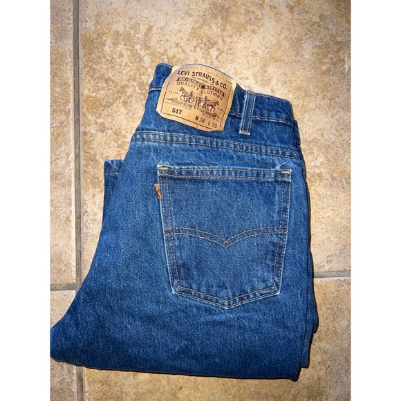 Levi's Other - Levis Vintage Made in USA Orange Tab Jeans 34X30